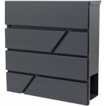 Bo�te aux lettres aw anthracite 45 370x370x105mm
