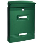 Bo�te aux lettres ext alu noir maladeta - 25, 5x12x37