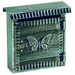Bo�te � lettres fe - battuto petite antiquis�e 22x8x25h