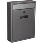 Bo�te aux lettres ibiza, bo�te aux lettres murale ext�rieure, montage mural, avec porte - nom serrure ...