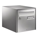 Decayeux - boîte aux lettres individuelle loft inox - 2 portes - gris Decayeux - boîte aux lettres individuelle loft inox - 2 portes - gris