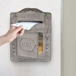 Bo�te aux lettres murale r�tro bo�te aux lettres murale de style rustique bo�te aux lettres m�tallique ...