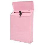 Bo�te aux lettres murale verrouillable de collecte ferme avec cl� convient pour le bureau � domicile ...