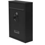 Bo�te aux lettres noire aw 31 215x320x85mm