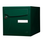 Renz - boîte aux lettres normalisée 1 porte extérieur acier vert brillant Renz - boîte aux lettres normalisée 1 porte extérieur acier vert brillant