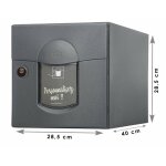 Renz - boite aux lettres solea 2 portes gris anthracite