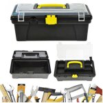 Bote  outils 2 compartiments en plastique petite valise  outils 30cm
