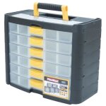 Bo�te a outillage plastiken 90001noire - 6 tiroirs - titanium - en plastique
