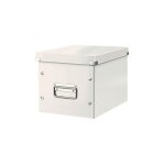 Leitz - bote de rangement carton click & store wow cube format m blanc