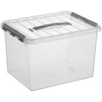 Bo�te de rangement en plastique q - line 22 litres
