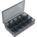 Bo�te de rangement en plastique transparent � 15 grilles avec s�parateurs amovibles bo�te de rangement ...