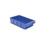 Bo�te pour �tag�re vkb l300xl186xh83 mm bleu polypropyl�ne