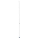 Thirard - boitier de crémone à cylindre pour porte et fenêtre, 2 pts, hauteur 3000mm, blanc Thirard - boitier de crémone à cylindre pour porte et fenêtre, 2 pts, hauteur 3000mm, blanc
