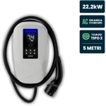 Bo�tier mural daze 22, 2 kw dazebox home t triphas� 32 a ip55 wi - fi bt, 3 rfid inclus c�ble de 5 m