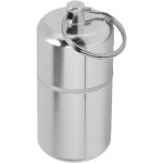 Bo�tier de rangement �tanche pour comprim�s avec anneau porte - cl�s aluminium - mini pharmacie d'ext�rieur ...