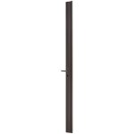 Thirard - serrure en applique rversible 3 points latraux tribando a2p, marron, pour porteur hauteur ...