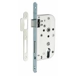 Thirard ? coffre de serrure encastrable � cylindre 50mm ? acier embouti ? m�canisme 2 tours ? g�che plate ...