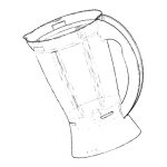 Bol blender (mixeur) nu (ms - 5975709, ss - 989942) robot m�nager moulinex