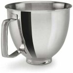 Vurahome - bol m�langeur en acier inoxydable 5qt ? compatible avec kitchenaid ? �paisseur 0, 7 cm ? accessoire ...