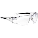 Lunettes de protection bolle rush, incolore, polycarbonate, protection uv 400 ( prix pour 1 )