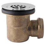 Bonde de douche � europa � dimensions : diam�tre 80 x 1 1 / 2