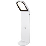 Dopo - borne castello ip54 led smd 9w 711lm cri80 3000k 103� cr�puscule, mouvement 495mm blanc