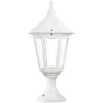 Borne classique clic - clac 6 ip44 e27 42w 500mm blanc