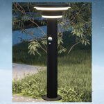 Borne led solaire genova - d�tecteur de mouvements - 3 modes d'�clairage 100 � 1000 lumens