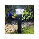 Borne solaire led liberty - 6w lumihome hauteur 59cm - noir Borne solaire led liberty - 6w lumihome hauteur 59cm - noir