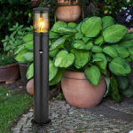 Borne lumineuse avec d�tecteur de mouvement outdoor eclairage ext�rieur lampadaire de jardin lampadaire ...