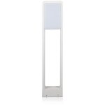 Borne lumineuse led v - tac 10 w, puce samsung, corps blanc, blanc froid, ip65