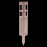 Borne solaire led intelligent noire 20lm 8h / jour 365jours / an polaris luxform Borne solaire led intelligent noire 20lm 8h / jour 365jours / an polaris luxform