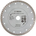 Bosch - 2607019482 disque diamant pour meuleuse turbo 180 mm