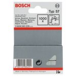 Bosch 2609200229 agrafe � fil plat de type 57 10, 6 x 1, 25 x 6 mm 1000 pi�ces