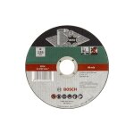 Bosch - 2609256323 disque  trononner  moyeu plat pour inox diamtre 125 mm diamtre d'alsage 22 / ...