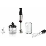 Bosch - 6 series msm6m622 blender mixeur de cuisine 1000 w noir, acier inoxydable