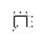 Accessories 1609200365 agrafes fil fin type 53 1000 pc(s) dimensions (l x l) 8 mm x 11. 40 mm - bosch ...