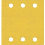 Bosch - accessories 2608901659 papier abrasif pour ponceuse vibrante grain 240 (l x l) 107 mm x 115 mm ...