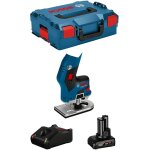 Bosch - affleureuse gkf 12v - 8 (1 x 6, 0 ah gal12v - 40 l - boxx 136)