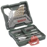 Bosch - assortiment x - line titanium 40 pièces mèches à bois mèches à métaux mèches à pierre fraise ... Bosch - assortiment x - line titanium 40 pièces mèches à bois mèches à métaux mèches à pierre fraise ...
