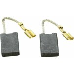 Balais de charbon pour bosch gws 26 - 230 lvi - 6, 3x16x22mm