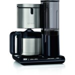 Bosch - cafetire tka8a683 styline + thermos acier inoxydable / noir