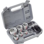 Bosch - coffret 2608580868 (6 scies - tr�pans - 2 adaptateurs - 1 cl� allen)