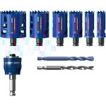 Bosch - coffret de 6 scies tr�pan expert tough material � 22 / 25 / 35 / 40 / 51 / 68 mm - 2608900446 ...