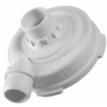 Corps de pompe de cyclage d'origine (00481562) lave - vaisselle ariston hotpoint bosch gaggenau, neff, ...