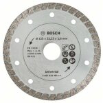 Bosch - 2607019481 disque diamant pour meuleuse turbo 125 mm