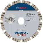 Bosch - accessoires - disque � tron�onner diamant� pour b�ton 150x22, 23 mm 2608602653