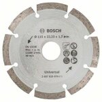 Bosch - disque � tron�onner diamant� pour mat�riaux de construction, diam�tre : 115 mm - 2607019474