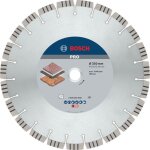 Bosch - disque à tronçonner diamanté pro stone 350 x 20 / 25, 4 mm - 2608602648 Bosch - disque à tronçonner diamanté pro stone 350 x 20 / 25, 4 mm - 2608602648