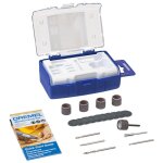 Dremel coffret d'accessoires travail du bois
